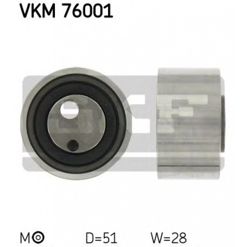 VKM 76001 SKF Ролик модуля натягувача ременя